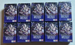 ONE PIECE TCG OP-14: The Azure Sea's Seven - Double Pack Set Vol. 9 *Lot Of 10* - Image 1