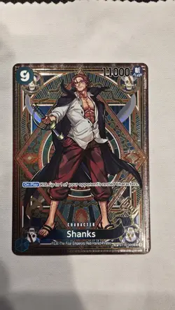 Shanks SP ST16-004 One Piece TCG OP11 A Fist of Divine Speed SR Alt Art English - Image 1