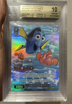 Finding Nemo marlin Dory Pxr S94-071 Ssp Bgs 10 Weiss Schwarz Pixar Disney psa - Image 3
