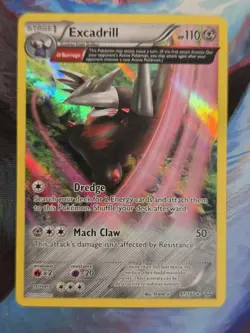 Excadrill 97/160 XY Primal Clash Holo Rare Half Art Pokemon Card - Image 1