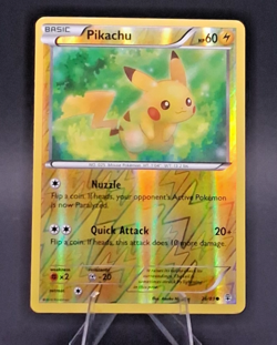 Pikachu 26/83 Generations REVERSE HOLO Pokemon Card 2016 20th Anniv. NM/LP - Image 1