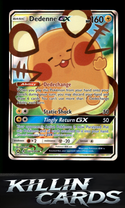 Dedenne GX - 195a/214 195a/214 Pokemon Promo Alternate Art Promos Card NM - Image 1
