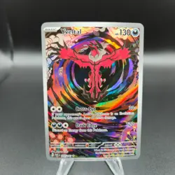 Yveltal 205/182 Pokemon Card - SV04: Paradox Rift Illustration Rare - NM - Image 1