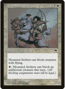 Mounted Archers 30 MTG NM - Tempest - Image 1