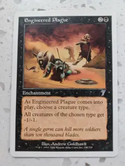 Engineered Plague 7th Edition Regular X1 NM - Image 1
