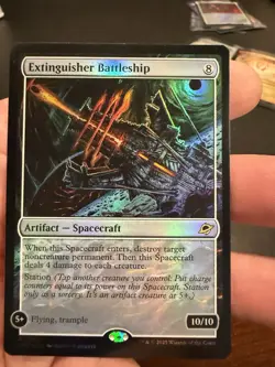 Extinguisher Battleship Edge of Eternities Foil 242 NM - Image 1