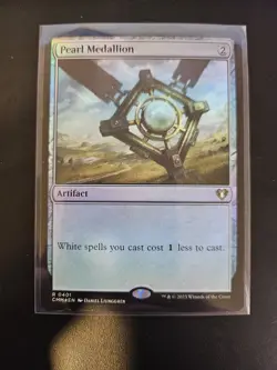 Pearl Medallion #401 (Foil) (NM) Commander Masters CMM Magic MTG - Image 1