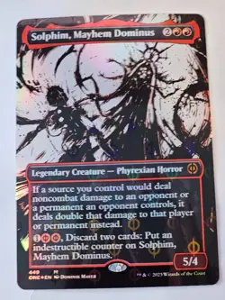 MTG - Solphim, Mayhem Dominus FOIL Step Compleat - Phyrexia All Will Be One - Image 1