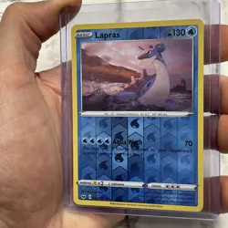 Pokemon Lapras Reverse Holo 048/202 SSH Sword & Shield NM/MT Nintendo Pokemon - Image 2