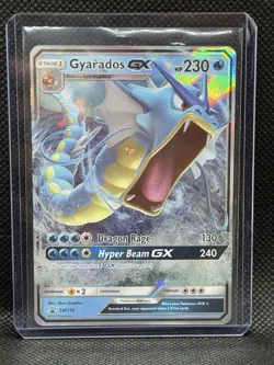 Pokemon TCG Gyarados GX SM Black Star Promo SM212 Holo Promo - Image 1
