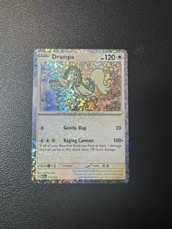 Drampa Holo 15/15 2025 McDonalds Happy Meal Pokemon Dragon Discovery - NM - Image 1