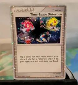 Pokemon TCG Card Time-Space Distortion Mysterious Treasures 124/123 Holo - Image 2