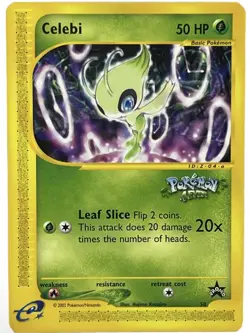 Pokemon TCG - Celebi 50 - Pokemon 4 Ever - Wizards Black Star Promos [Near Mint] - Image 1