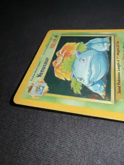 Pokemon Venusaur Base Set Holo Rare 15/102 LP Condition - Image 3