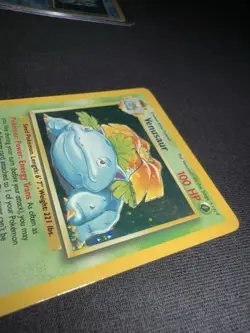 Pokemon Venusaur Base Set Holo Rare 15/102 LP Condition - Image 4