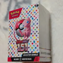 Pokemon Scarlet & Violet 151 Booster Bundle Box English Mew 2023 6 Packs - Image 2