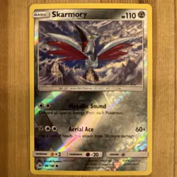 Pokemon TCG Skarmory 88/149 Reverse Holo Common Sun & Moon Base Set NM - Image 1