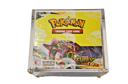Pokemon TCG Sword & Shield Evolving Skies Booster Box Sealed With Acrylic Case - Image 1