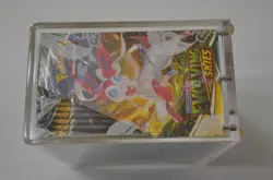 Pokemon TCG Sword & Shield Evolving Skies Booster Box Sealed With Acrylic Case - Image 2