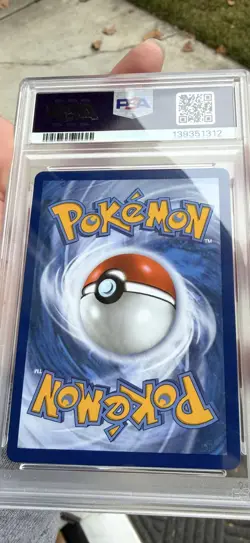 2025 POKEMON PFL EN-PHANTASMAL FLAMES MEGA HYPER RARE MEGA CHARIZARD X EX PSA 7 - Image 5