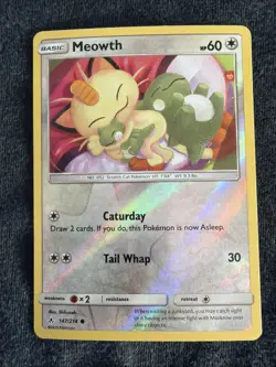Meowth 147/214 Sm-Unbroken Bonds Reverse Holo Pokemon - Image 2