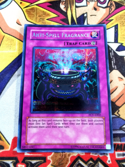 Anti-Spell Fragrance pcy-e002 (M/NM+) Prismatic-Secret Rare Yu-Gi-Oh! - Image 1