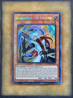 Yugioh Kaibaman the Legend DUAD-EN021 Secret Rare 1st Ed NM - Image 1