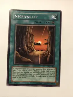 Yugioh! Necrovalley - DL3-001 - Rare - Limited Edition Duelist League Promo LP - Image 1