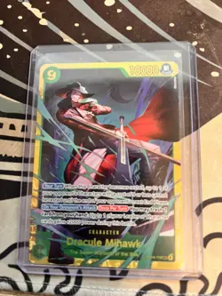 Dracule Mihawk | OP14-119 SEC | One Piece | The Azure Sea’s Seven | Foil | SEC - Image 1