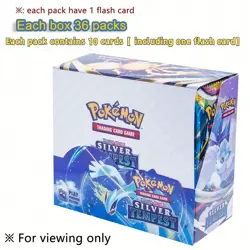 Cards Stocking Stuffers 360pcs Pokemon TCG Card Collection Set - 200pcs Cards, - Image 1