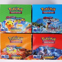 Cards Stocking Stuffers 360pcs Pokemon TCG Card Collection Set - 200pcs Cards, - Image 5