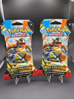 Lot Of 2 Mega Evolution Pokemon Booster Pack (10 Cards Per Pack) New And Sealed - Image 1