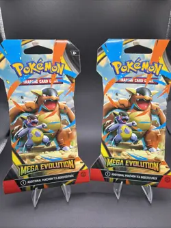 Lot Of 2 Mega Evolution Pokemon Booster Pack (10 Cards Per Pack) New And Sealed - Image 3