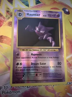 HAUNTER 48/108 Reverse Holo XY Evolutions Pokemon Card Near Mint/Light Play - Image 4