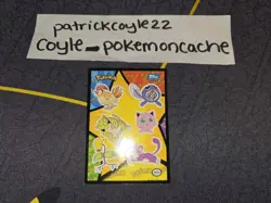 Pokemon Topps Sticker Card #14 (Pidgeotto, Poliwag, Sandshrew, etc.) VLP - Image 1