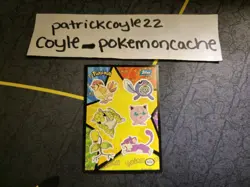 Pokemon Topps Sticker Card #14 (Pidgeotto, Poliwag, Sandshrew, etc.) VLP - Image 2