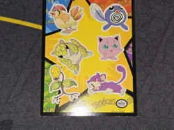 Pokemon Topps Sticker Card #14 (Pidgeotto, Poliwag, Sandshrew, etc.) VLP - Image 4