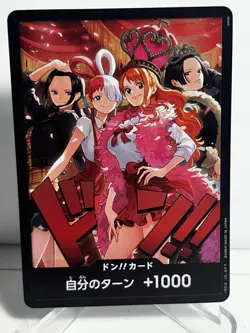 Don!! Card Nami Uta Robin Hancock One Piece Heroines Edition Special Card NM - Image 1