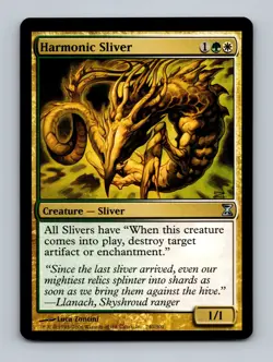 Harmonic Sliver Time Spiral Non-Foil MTG NM - Image 1