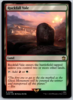 Rockfall Vale R Universes Beyond: Doctor Who 298 NM - Image 1