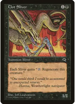 Clot Sliver 112 MTG NM - Tempest - Image 1