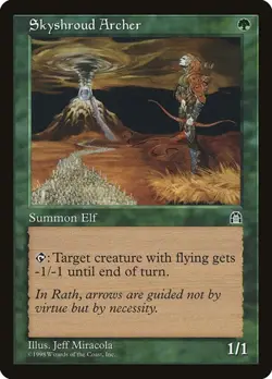 Skyshroud Archer MTG NM - Stronghold - Image 1