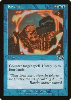Rewind 93 MTG NM - Urza's Saga - Image 1