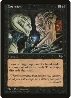 Coercion 113 MTG NM - Tempest - Image 1