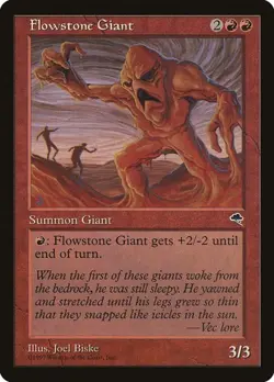 Flowstone Giant 174 MTG NM - Tempest - Image 1