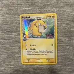 Psyduck 81/110 EX Holon Phantoms Stamped Reverse Holo Pokemon TCG NM - Image 1