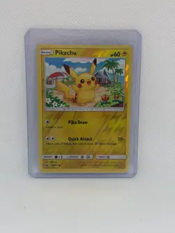 2017 Pokemon Sun & Moon: Crimson Invasion Basic Pikachu #30/111 Near Mint - Image 1