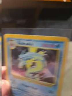 Pokemon Gyarados Holo Rare TCG Card Base Set 6/102 - Image 3