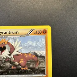 Pokemon TCG Tyrantrum 62/111 Regular Non Holo Rare XY Furious Fists 2014 NM - Image 3