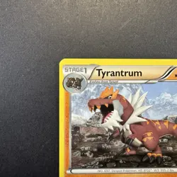 Pokemon TCG Tyrantrum 62/111 Regular Non Holo Rare XY Furious Fists 2014 NM - Image 4